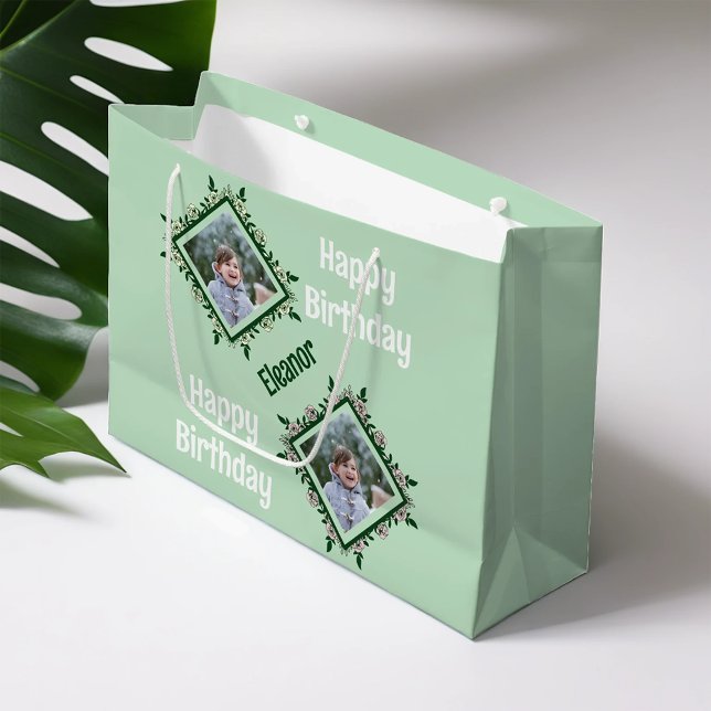 Bolsa De Regalo Grande Fotos de cumpleaños felices (Subido por el creador)