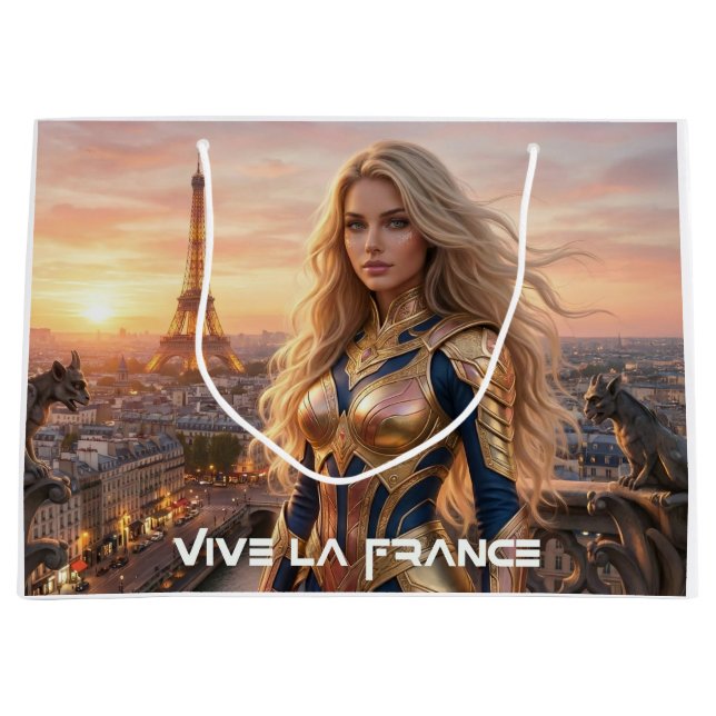 BOLSA DE REGALO GRANDE FRANCE - PARIS (Anverso)