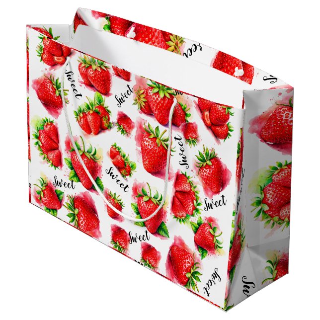 Bolsa De Regalo Grande Fresa Cuta (Angulo reverso)