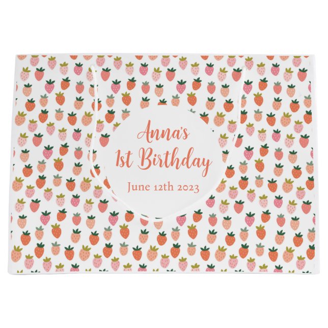 Bolsa De Regalo Grande Fresa Cuta (Anverso)