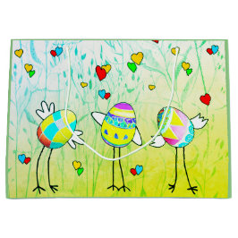 Bolsa De Regalo Grande Fröhliche Ostereier 