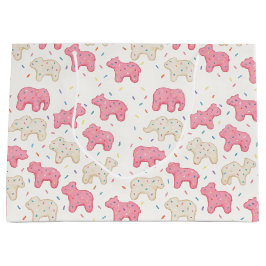 Bolsa De Regalo Grande Frosted Circus Animal Cookie