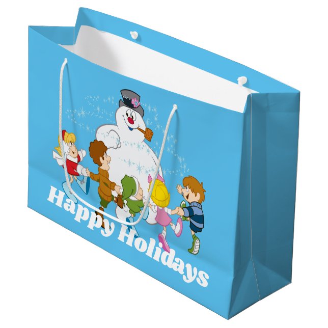 Bolsa De Regalo Grande Frosty the Snowman™ | Jugar con escarcha y niños (Angulo Anverso)