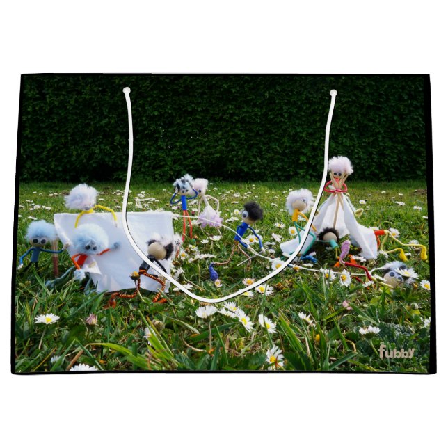 Bolsa De Regalo Grande Fubby's die met vakantie kamperen. (Anverso)