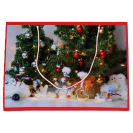 Bolsa De Regalo Grande Fubby's in Winterwonderland.