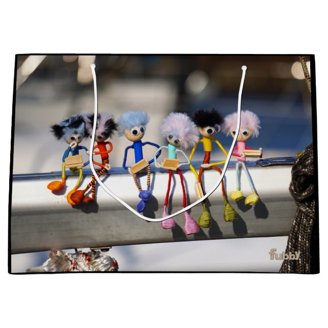 Bolsa De Regalo Grande Fubby's op giek in 'Manhatten' poster. (Anverso)