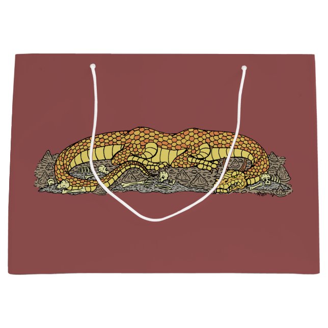 Bolsa De Regalo Grande Fuego Drake en descanso (Anverso)