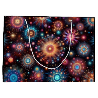 Bolsa De Regalo Grande Fuegos artificiales