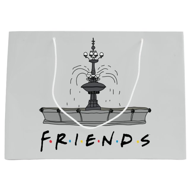 Bolsa De Regalo Grande Fuente de FRIENDS™ (Anverso)