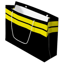 Bolsa De Regalo Grande Fun Bright Amarillo Las Bandas De Carreras Superio