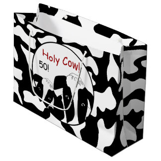 Bolsa De Regalo Grande Funny Holy Cow Birthday LGB