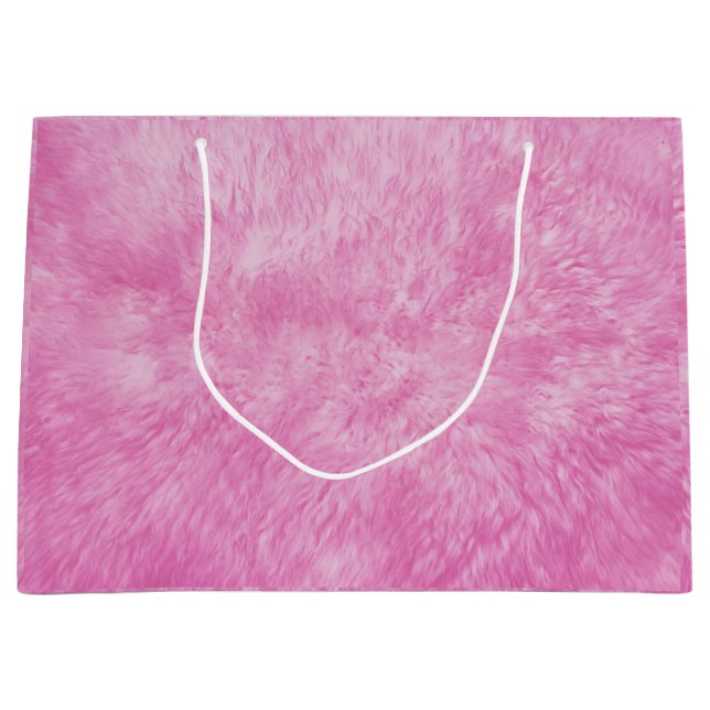 Bolsa de regalo grande Fur Rosa Frenzy (Anverso)
