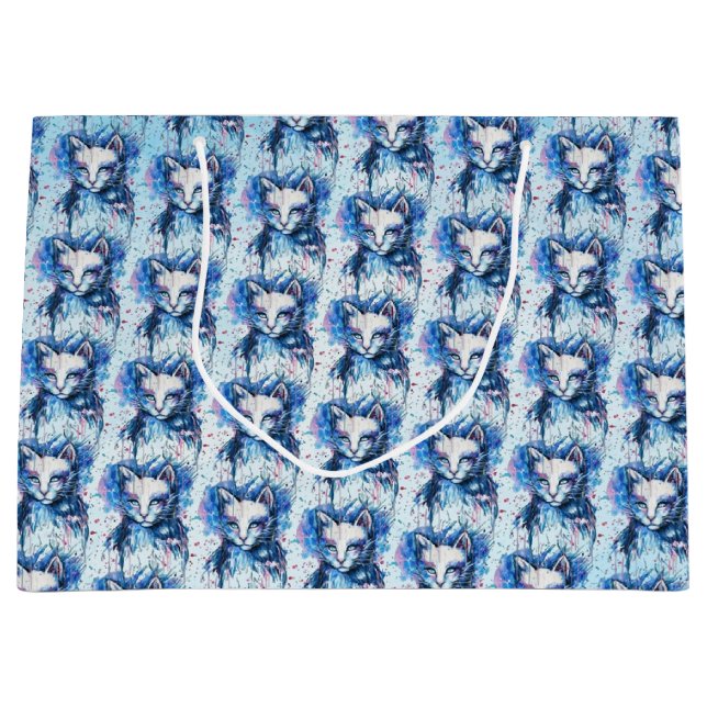 Bolsa De Regalo Grande Gatita (Anverso)