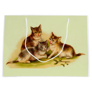 Bolsa De Regalo Grande Gatitos de Victoria