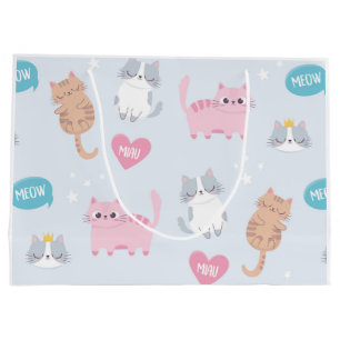 Bolsa De Regalo Grande Gato de Meow