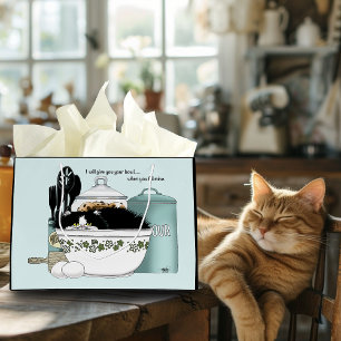 Bolsa De Regalo Grande Gato pastelero