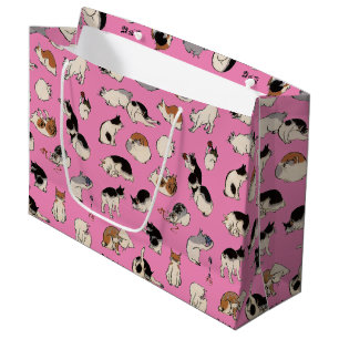 Bolsa De Regalo Grande Gatos japoneses, Hiroshige, Ukiyo-e