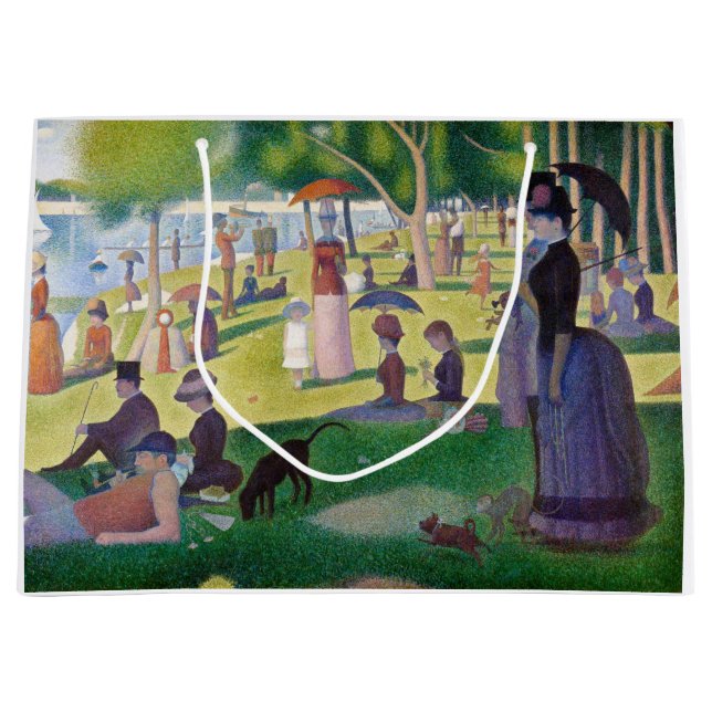 Bolsa De Regalo Grande Georges Seurat - Domingo en La Grande Jatte (Anverso)