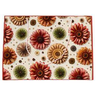 Bolsa De Regalo Grande Gerbera en Abundancia
