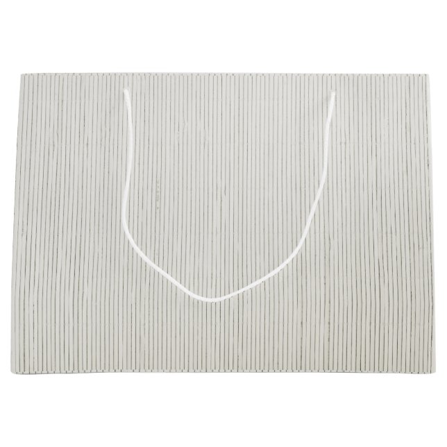 BOLSA DE REGALO GRANDE GIFT BAG GRY AND WHITE STRIPES (Anverso)