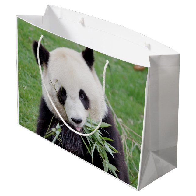 Bolsa De Regalo Grande Gift Bag Photo gigante panda , animales 0184. (Angulo reverso)