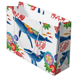 Bolsa De Regalo Grande giftbag okinawan del arte del modelo del estilo