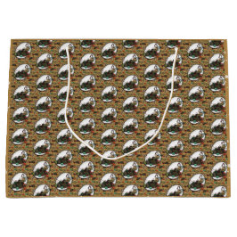 Bolsa De Regalo Grande Gingerbread Man- Coco