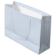 Gingham Azul Grandmillennial Costero del Sur