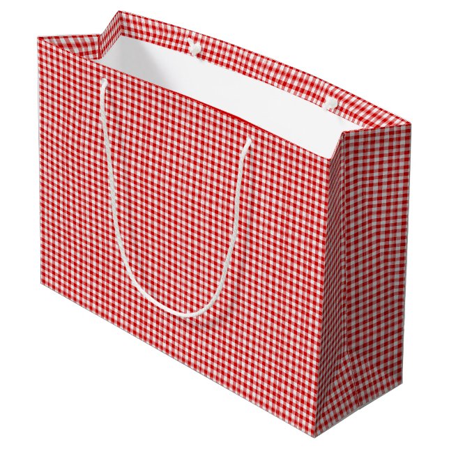 Bolsa De Regalo Grande Gingham-GIFT BAG L (Angulo reverso)