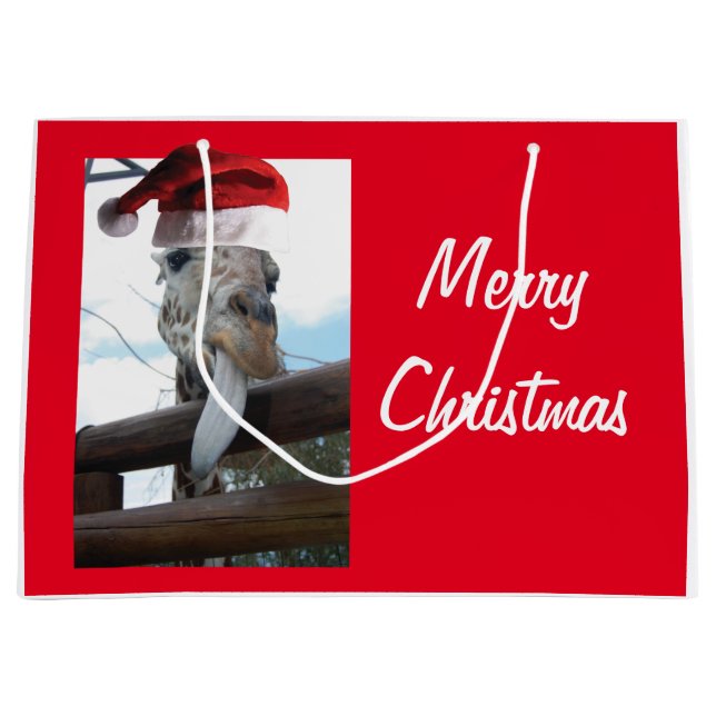 Bolsa De Regalo Grande Giraffe (Anverso)