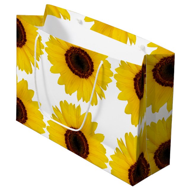 Bolsa De Regalo Grande Girasol (Angulo Anverso)