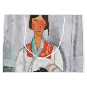 Bolsa De Regalo Grande Gitana con bebé, Modigliani