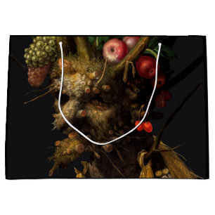 Bolsa De Regalo Grande Giuseppe Arcimboldo - Cuatro estaciones en una sol