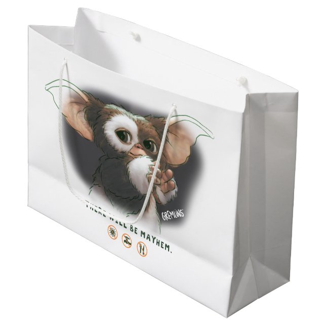 Bolsa De Regalo Grande Gizmo There Will Be Mayhem (Angulo Anverso)