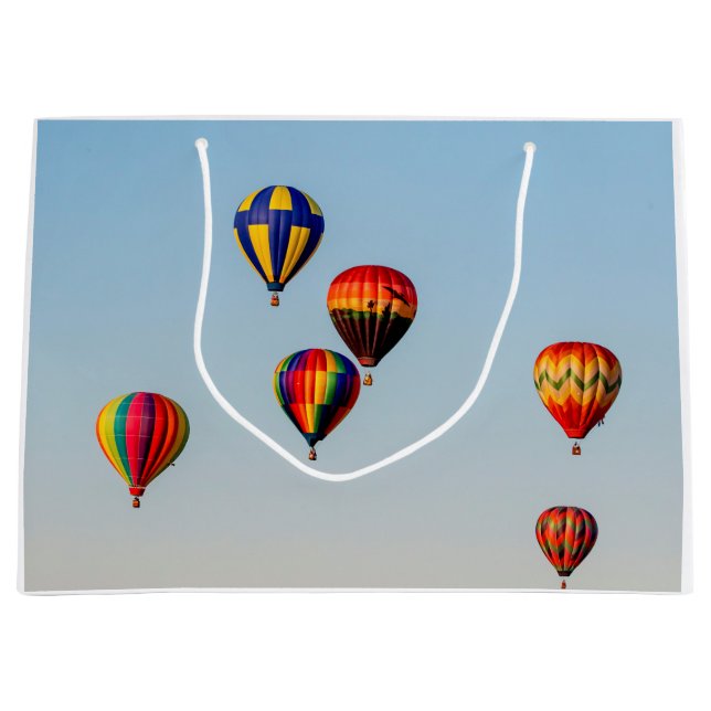 Bolsa De Regalo Grande Globos de aire caliente (Anverso)