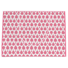 Bolsa De Regalo Grande Globos de aire caliente rosados