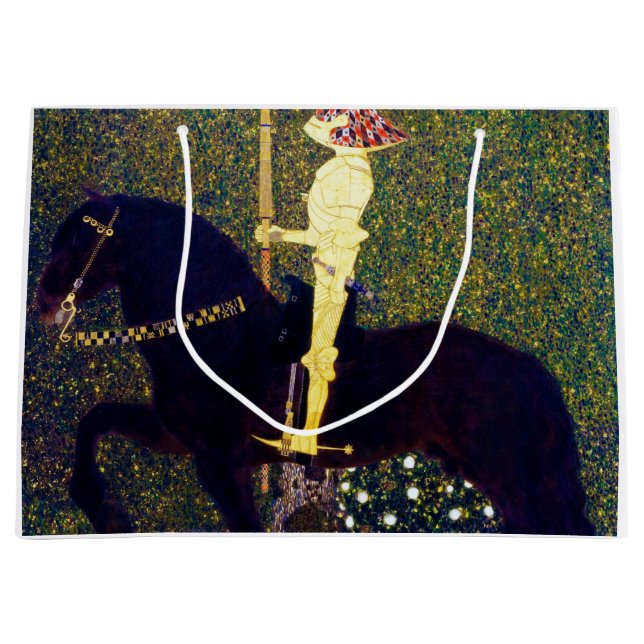 Bolsa De Regalo Grande Golden Knight, Gustav Klimt (Anverso)