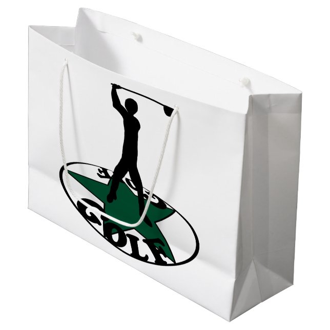 Bolsa De Regalo Grande Golf: un juego maravilloso (Angulo Anverso)