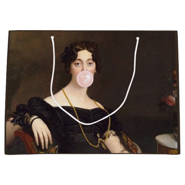 Bolsa De Regalo Grande Goma de burbuja Diva Madame Ponselle (Anverso)