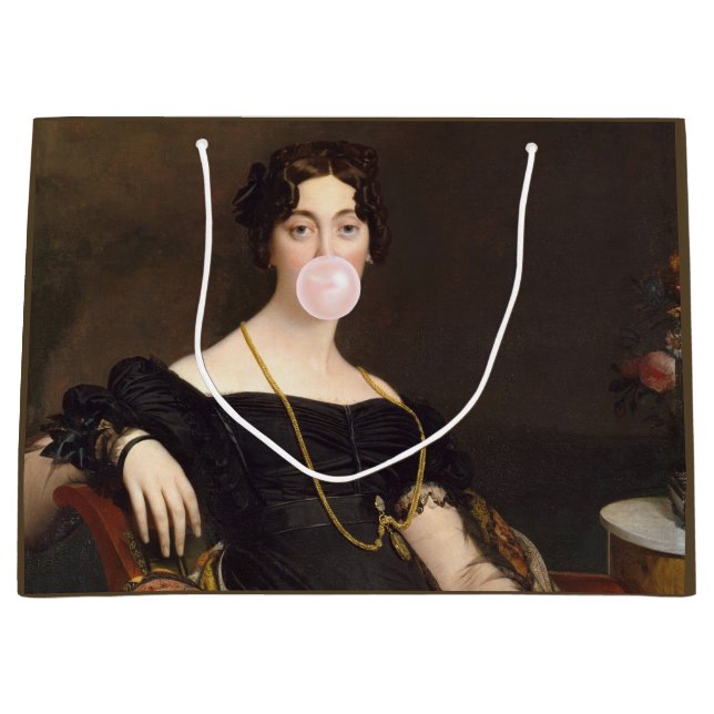 Bolsa De Regalo Grande Goma de burbuja Diva Madame Ponselle (Anverso)