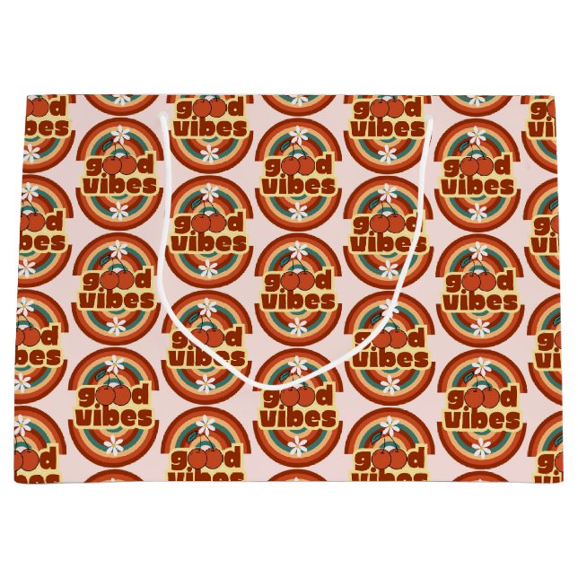 Bolsa De Regalo Grande Good Vibes (Anverso)