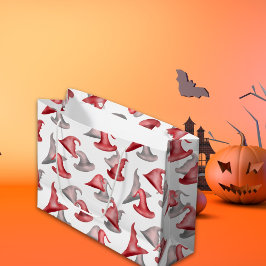 Bolsa De Regalo Grande Gorras brujas felices Halloween