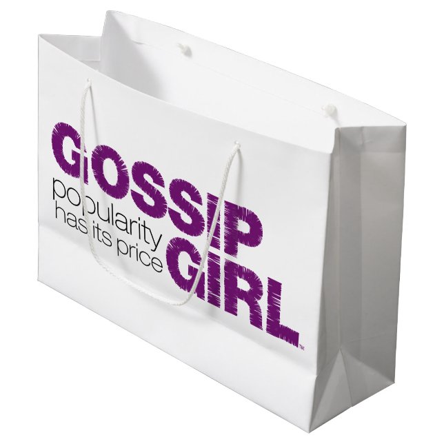 Bolsa De Regalo Grande Gossip Chica - La popularidad tiene su precio (Angulo Anverso)