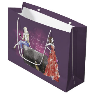Bolsa De Regalo Grande Gossip Chica - Sabes que me amas