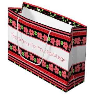 Bolsa De Regalo Grande Gracias Por Su Patronato