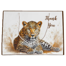 Gracias Retrato de animales leopardo
