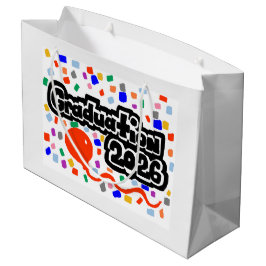 Bolsa De Regalo Grande Graduación 2026 