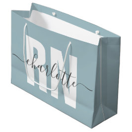 Bolsa De Regalo Grande Graduación de enfermeras registradas de RN persona