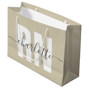 Bolsa De Regalo Grande Graduación de enfermero de RN con matrícula person