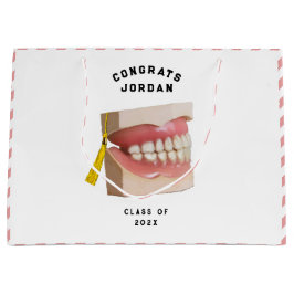 Bolsa De Regalo Grande Graduación de la Escuela Dental Dentista